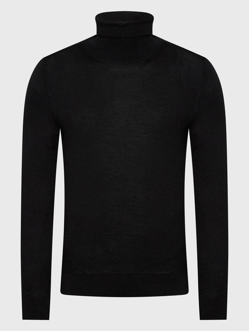 Maglia Dolcevita Uomo Turtle Neck Nero Calvin Klein- Francavilla Moda
